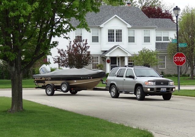 boat and trailer