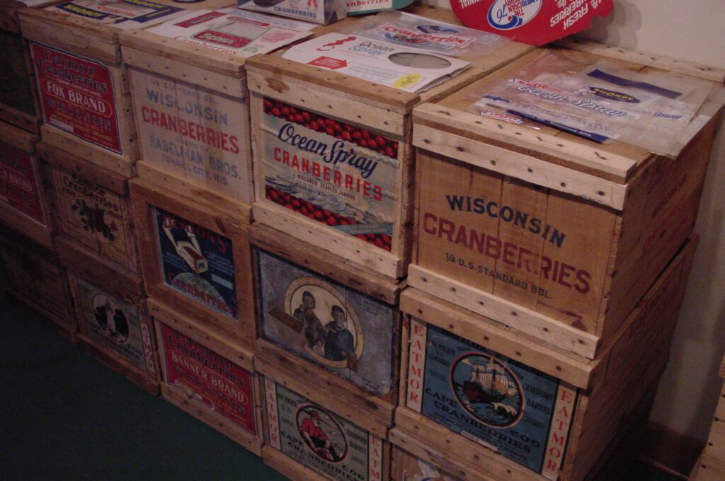 cranberry crates