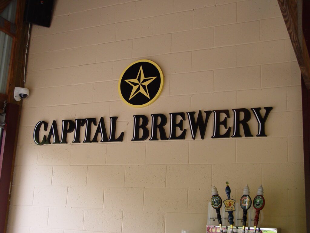 capital brewery sign
