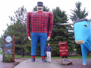 paul bunyan and babe in bemidji mn